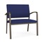 Lesro Newport Bariatric Chair Metal Frame, Bronze, OH Cobalt Upholstery NP1401 - alternate 1